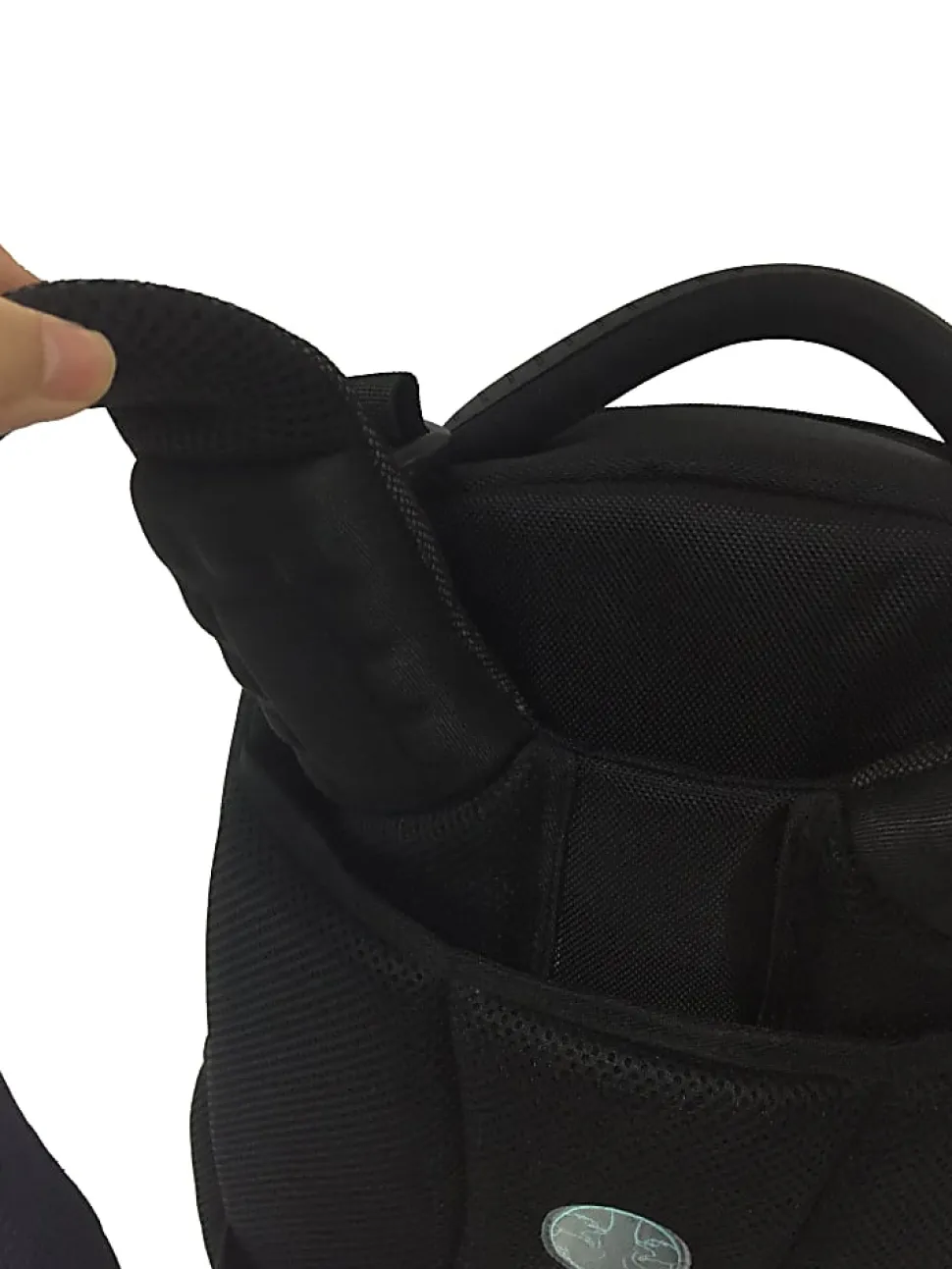 SwissDigital Neptune Massage Business Backpack With 16.1" Laptop Pocket, Black