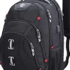 SwissDigital Pixel Business Backpack With 16.1" Laptop Pocket, Black