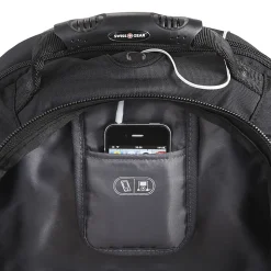 Swissgear Scansmart Backpack - Blk Fits Up To 17In Laptop Tsa Blk