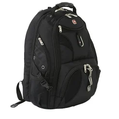 Swissgear Scansmart Backpack - Blk Fits Up To 17In Laptop Tsa Blk