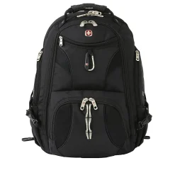 Swissgear Scansmart Backpack - Blk Fits Up To 17In Laptop Tsa Blk