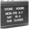 Tabbee® Letters, Numbers And Symbols For Window And Door Signs, Pack Of 258