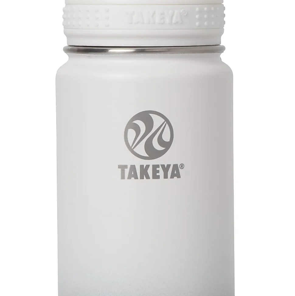 Takeya Actives Spout Reusable Water Bottle, 24 Oz, Morning Mist Ombre
