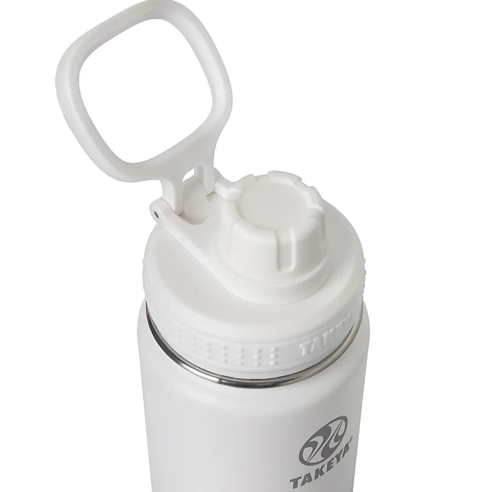 Takeya Actives Spout Reusable Water Bottle, 24 Oz, Morning Mist Ombre