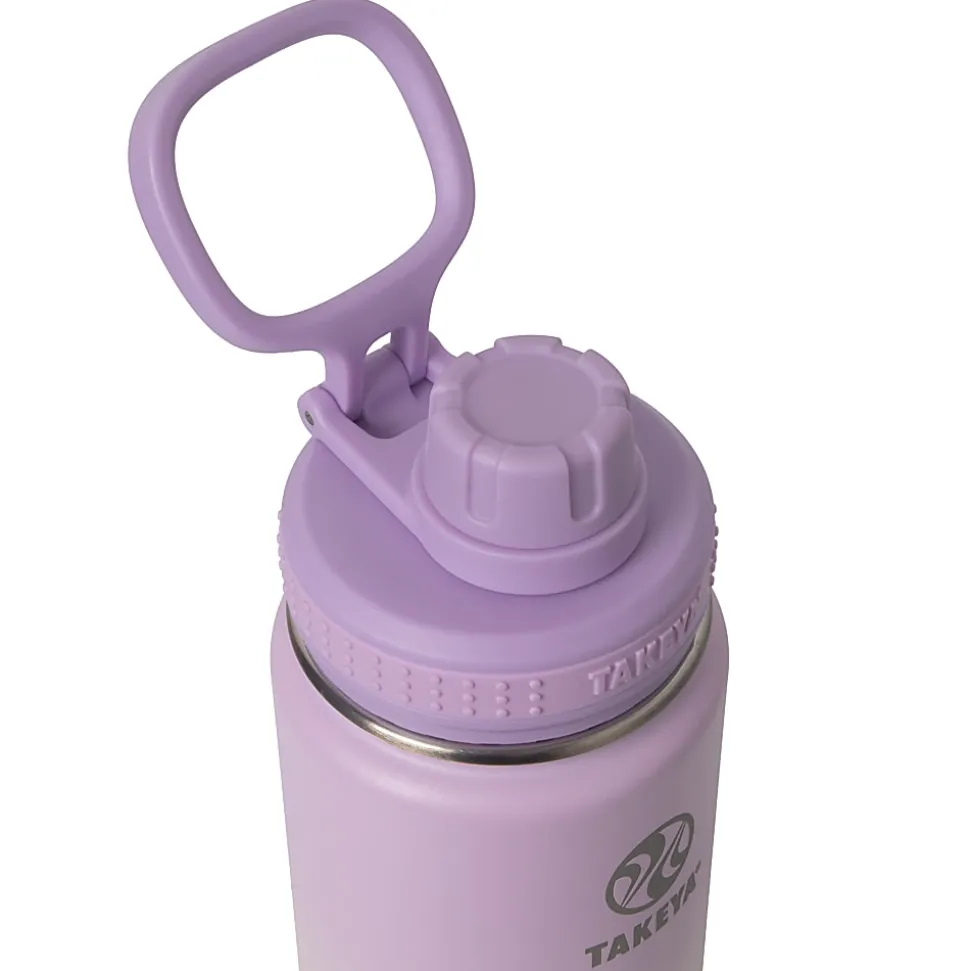 Takeya Actives Spout Reusable Water Bottle, 24 Oz, Golden Hour Ombre