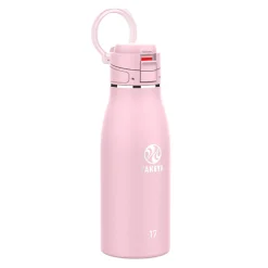 Takeya Traveler Flip Water Bottle, 17 Oz, Blush