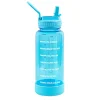 Takeya Tritan™ Motivational Water Bottle, 32 Oz, Breezy Blue