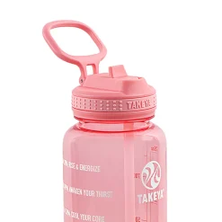 Takeya Tritan™ Motivational Water Bottle, 32 Oz, Flutter Pink