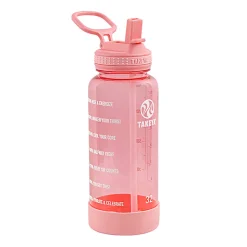 Takeya Tritan™ Motivational Water Bottle, 32 Oz, Flutter Pink