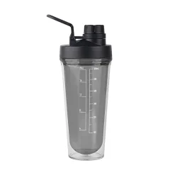 Takeya Tritan Shaker With Spout, 24 Oz, Black