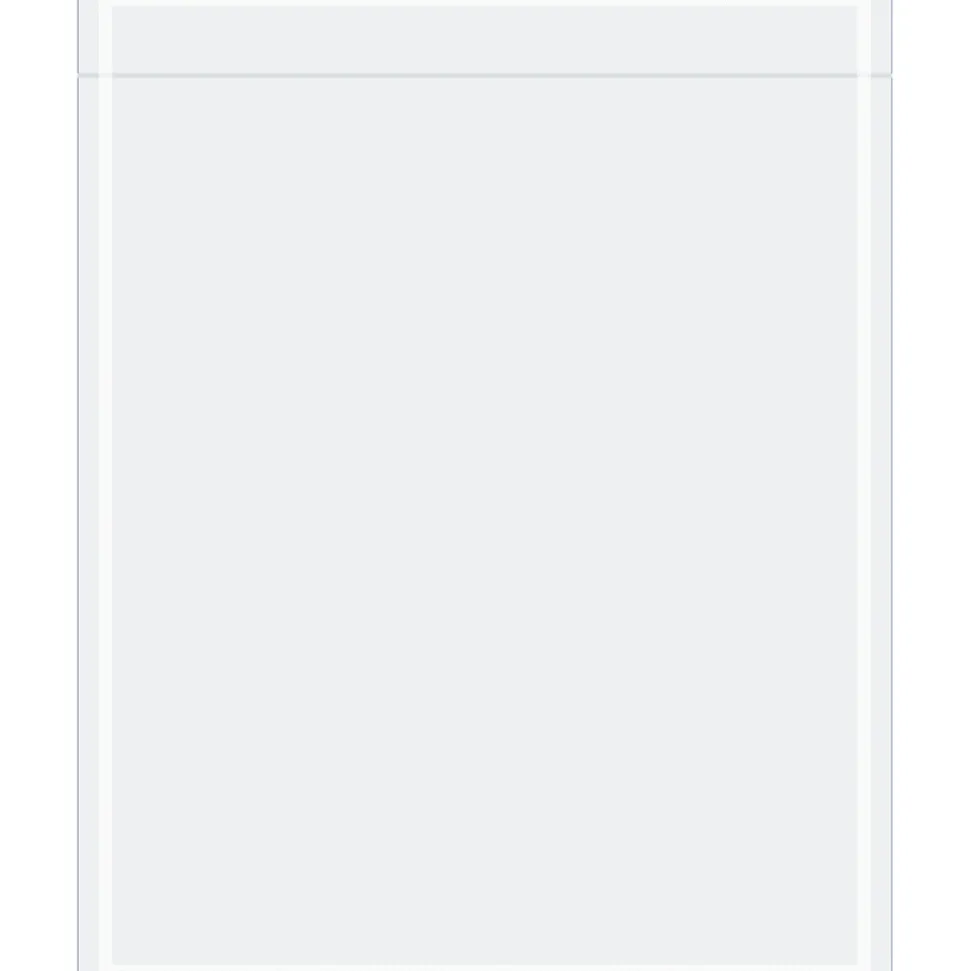 Tape Logic® Clear-Face Document Envelopes With Self-Adhesive Closure, 12" x 15", Clear, Case Of 500