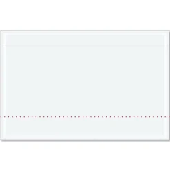 Tape Logic® Clear Packing List Envelopes, 10 3/4" x 6 3/4", Pack Of 500