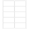 Tape Logic® Inkjet/Laser Labels, LL124, Rectangle, 4" x 2", White, Case Of 1,000