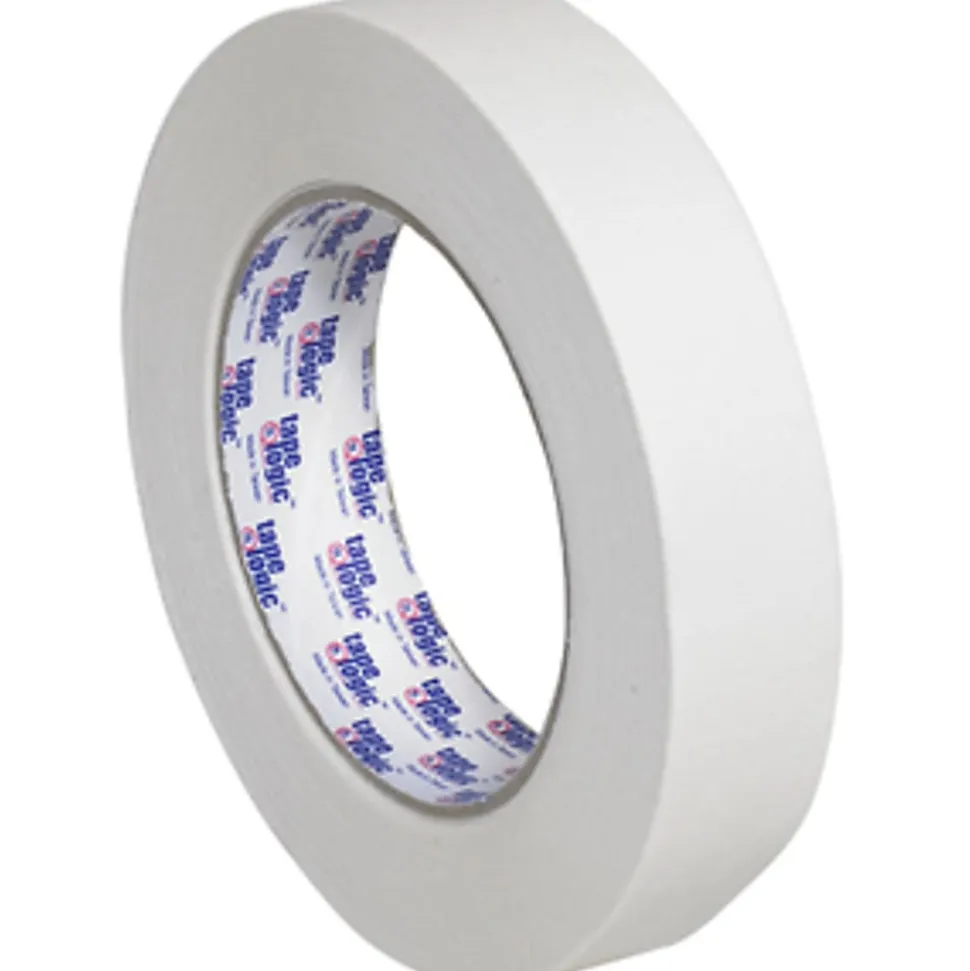 Tape Logic® 2200 Masking Tape, 3" Core, 1" x 180', Natural, Case Of 12
