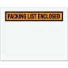 Tape Logic® "Packing List Enclosed" Envelopes, Panel Face, Orange, 7" x 5 1/2", Pack Of 1,000
