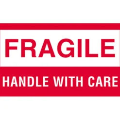 Tape Logic® Preprinted Shipping Labels, DL1070, Fragile,