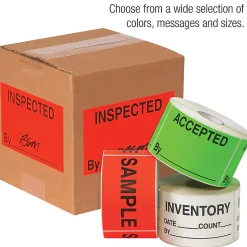 Tape Logic® Preprinted Special Handling Labels, DL1154, Approved, Rectangle, 3
