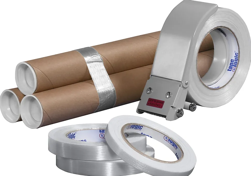 Tape Logic® 1400 Strapping Tape, 1" x 60 Yd., Clear, Case Of 12