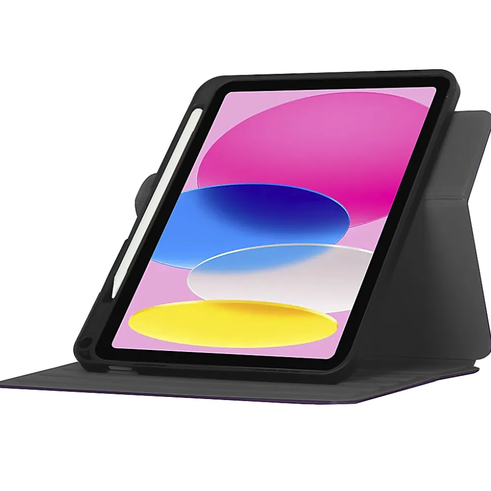 Targus® Click-In™ Rotating Case, 10-15/16", Purple, THZ96507US