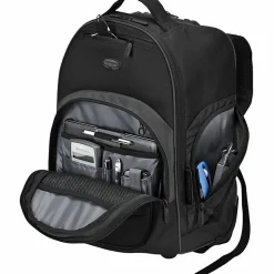 Targus Compact TSB750US Carrying Case Backpack For 17" Laptops, Black