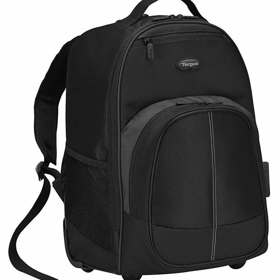 Targus Compact TSB750US Carrying Case Backpack For 17" Laptops, Black