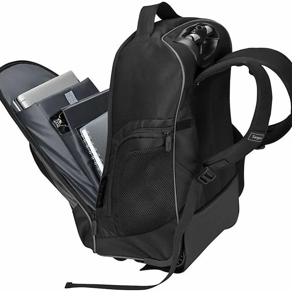 Targus Compact TSB750US Carrying Case Backpack For 17" Laptops, Black