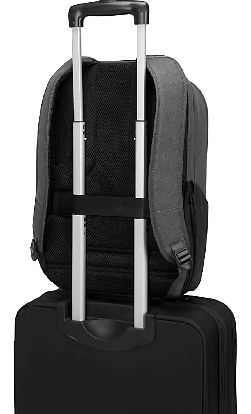 Targus® Cypress Hero EcoSmart® Backpack With 15.6" Laptop Pocket, Light Gray