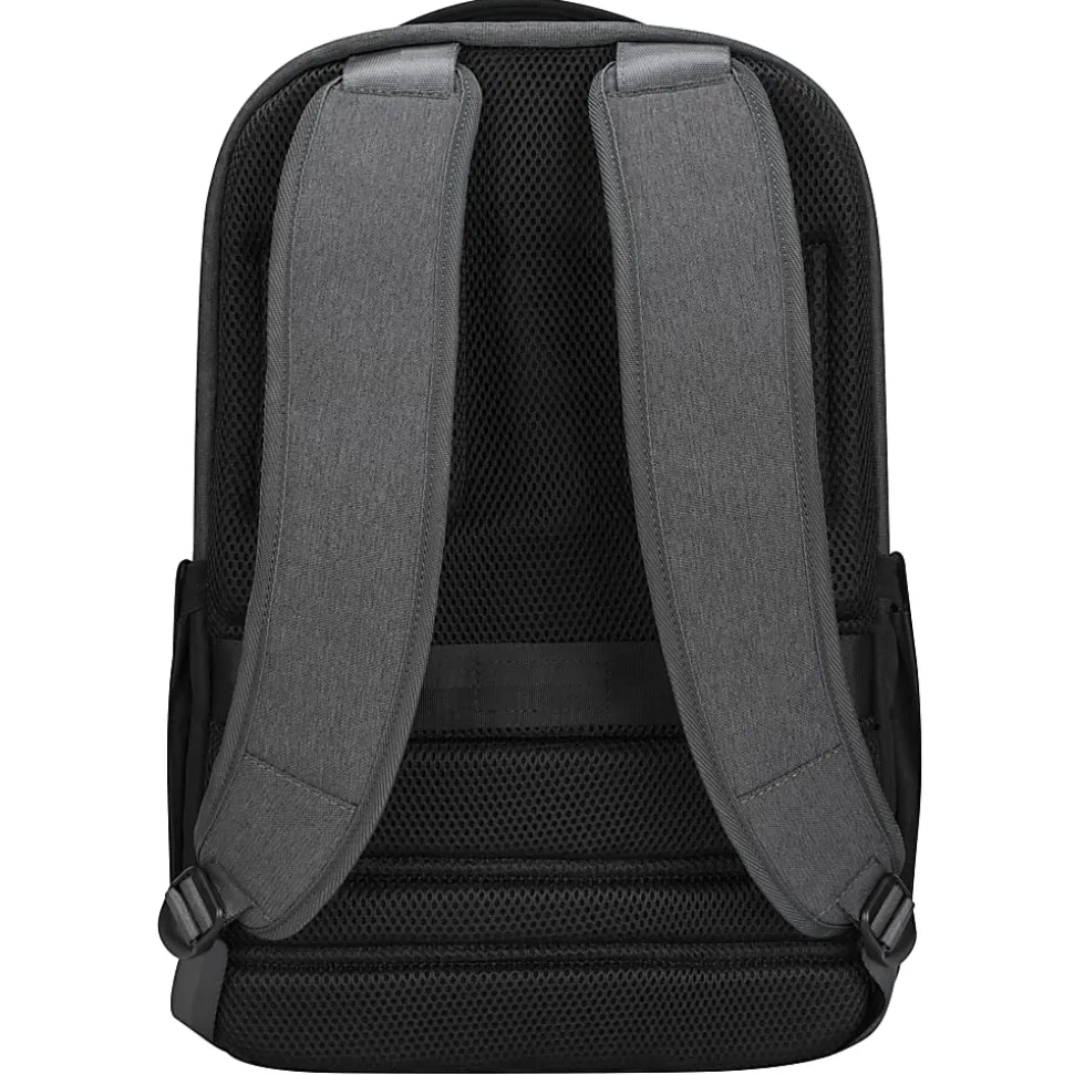 Targus® Cypress Hero EcoSmart® Backpack With 15.6" Laptop Pocket, Light Gray
