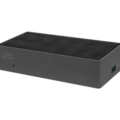 Targus® DV4K Docking Station With 100W Power, 1.6"H x 3.3"W x 6.8"D, Black, DOCK190USZ
