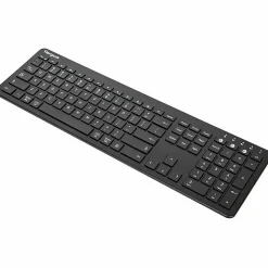 Targus Full-Size Bluetooth Keyboard And Midsize Comfort Antimicrobial Mouse Bundle, Black