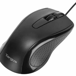 Targus Full-Size Optical Mouse, Matte Black, AMU81USZ