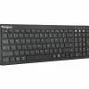 Targus Midsize Bluetooth Keyboard And Midsize Comfort Antimicrobial Mouse Bundle, Black, AKM619AMUS