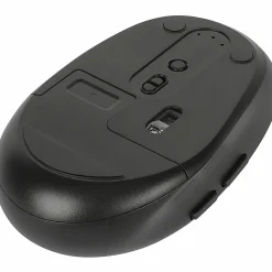 Targus Midsize Bluetooth Keyboard And Midsize Comfort Antimicrobial Mouse Bundle, Black, AKM619AMUS
