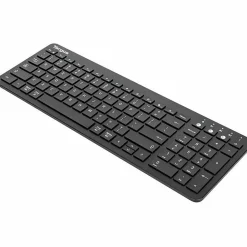 Targus Midsize Multi-Device Bluetooth Antimicrobial Keyboard, Black, AKB863US