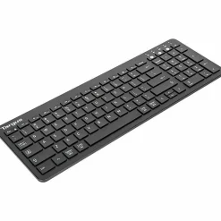 Targus Midsize Multi-Device Bluetooth Antimicrobial Keyboard, Black, AKB863US