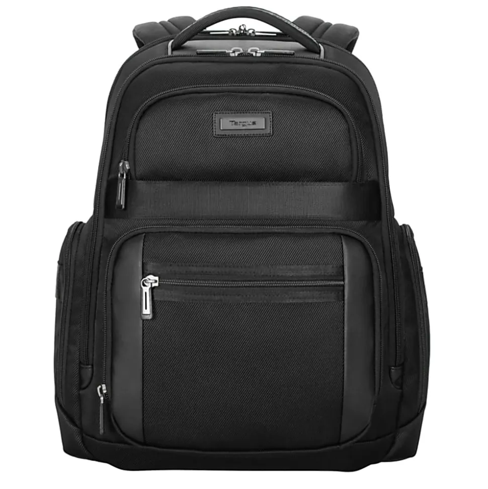 Targus Mobile Elite Backpack With 16" Laptop Pocket, Black