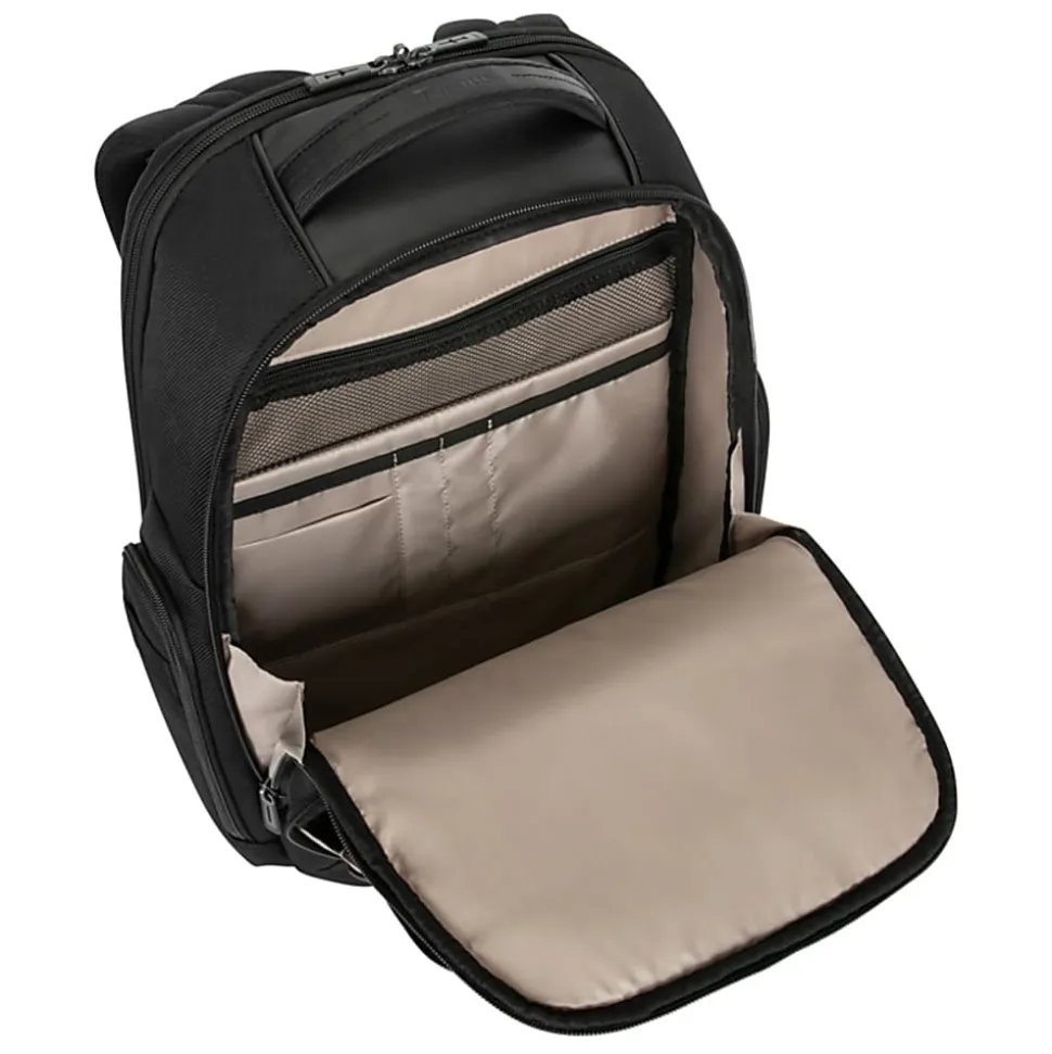 Targus Mobile Elite Backpack With 16" Laptop Pocket, Black