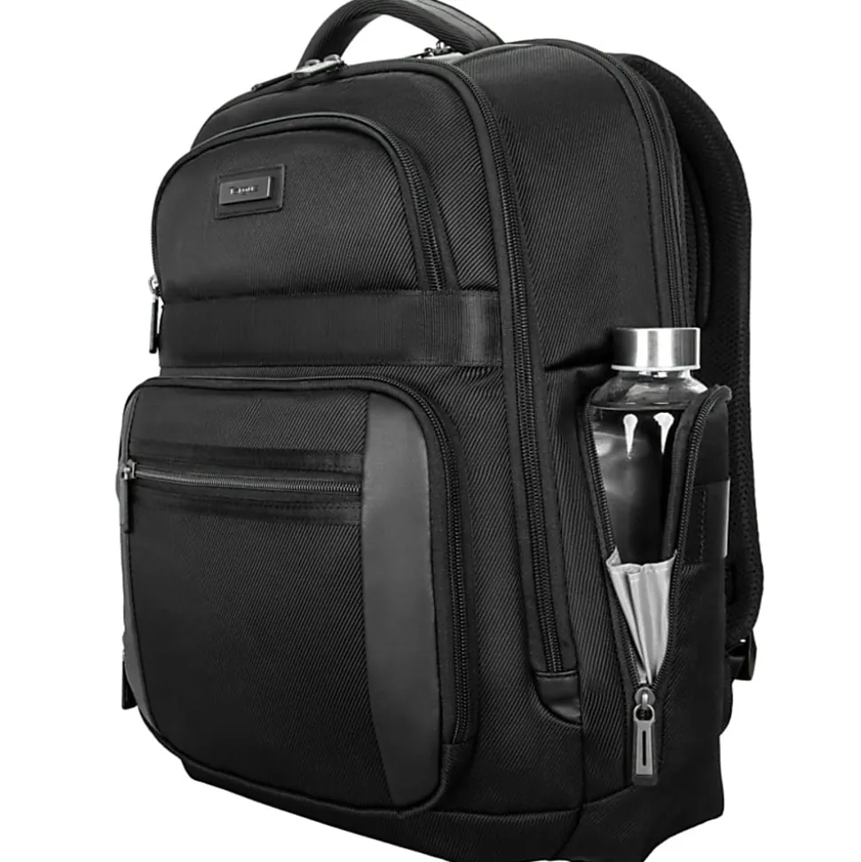 Targus Mobile Elite Backpack With 16" Laptop Pocket, Black