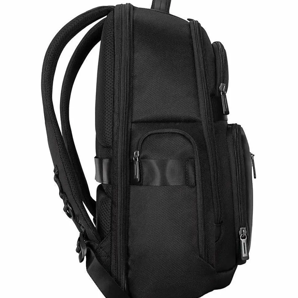 Targus Mobile Elite Backpack With 16" Laptop Pocket, Black