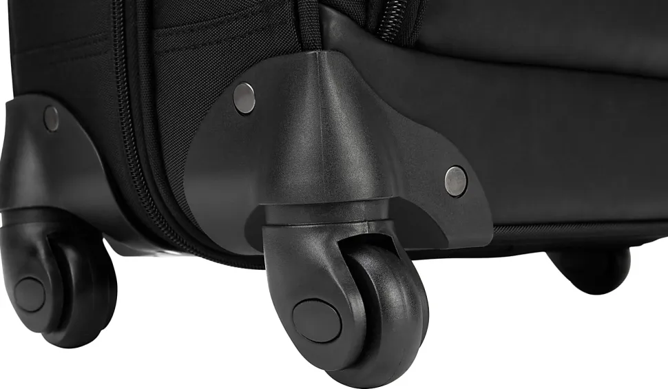 Targus® Mobile ViP 4-Wheeled Roller Case With 16" Laptop Pocket, Black