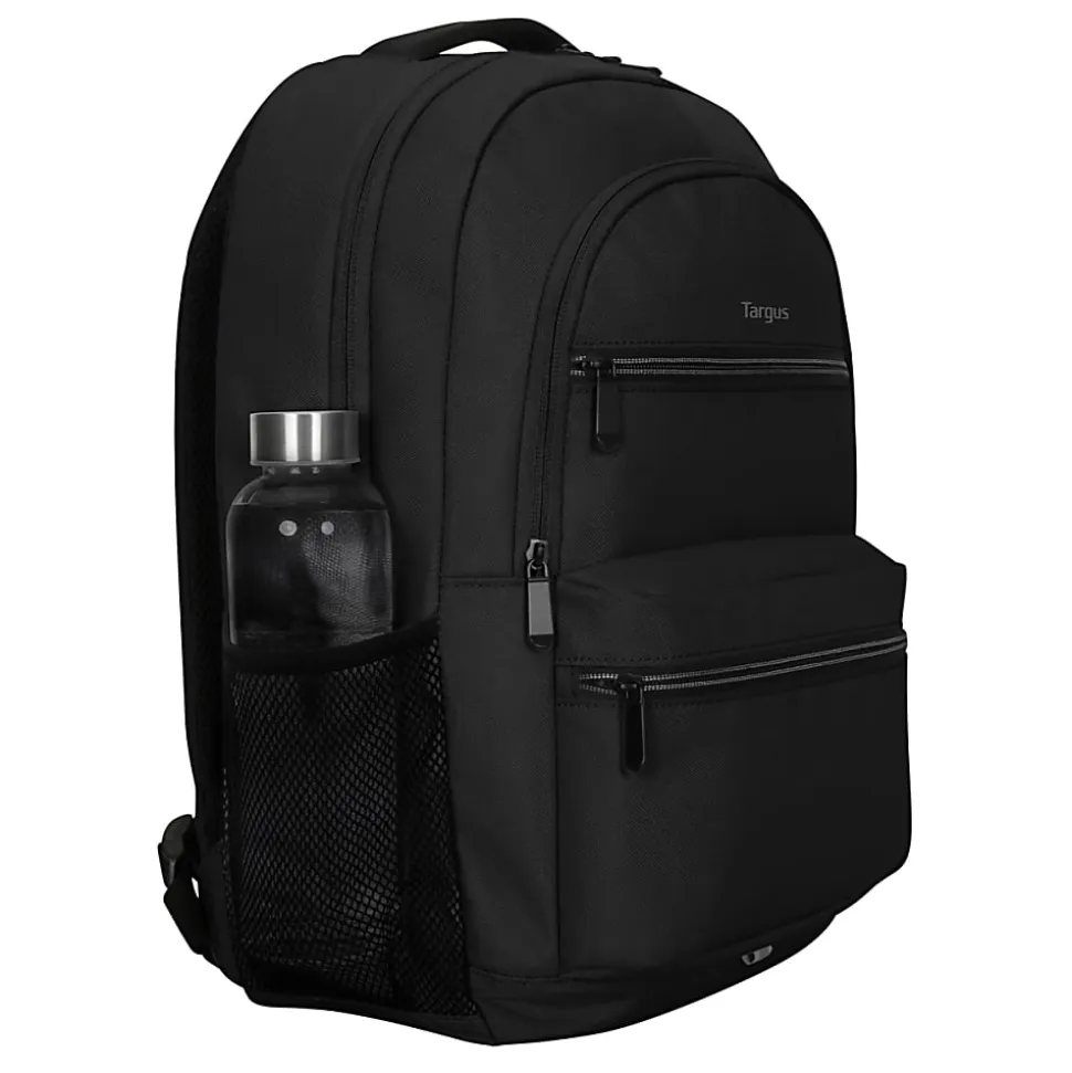 Targus Octave II Backpack With Padded 15 To 16" Laptop Pocket, Black
