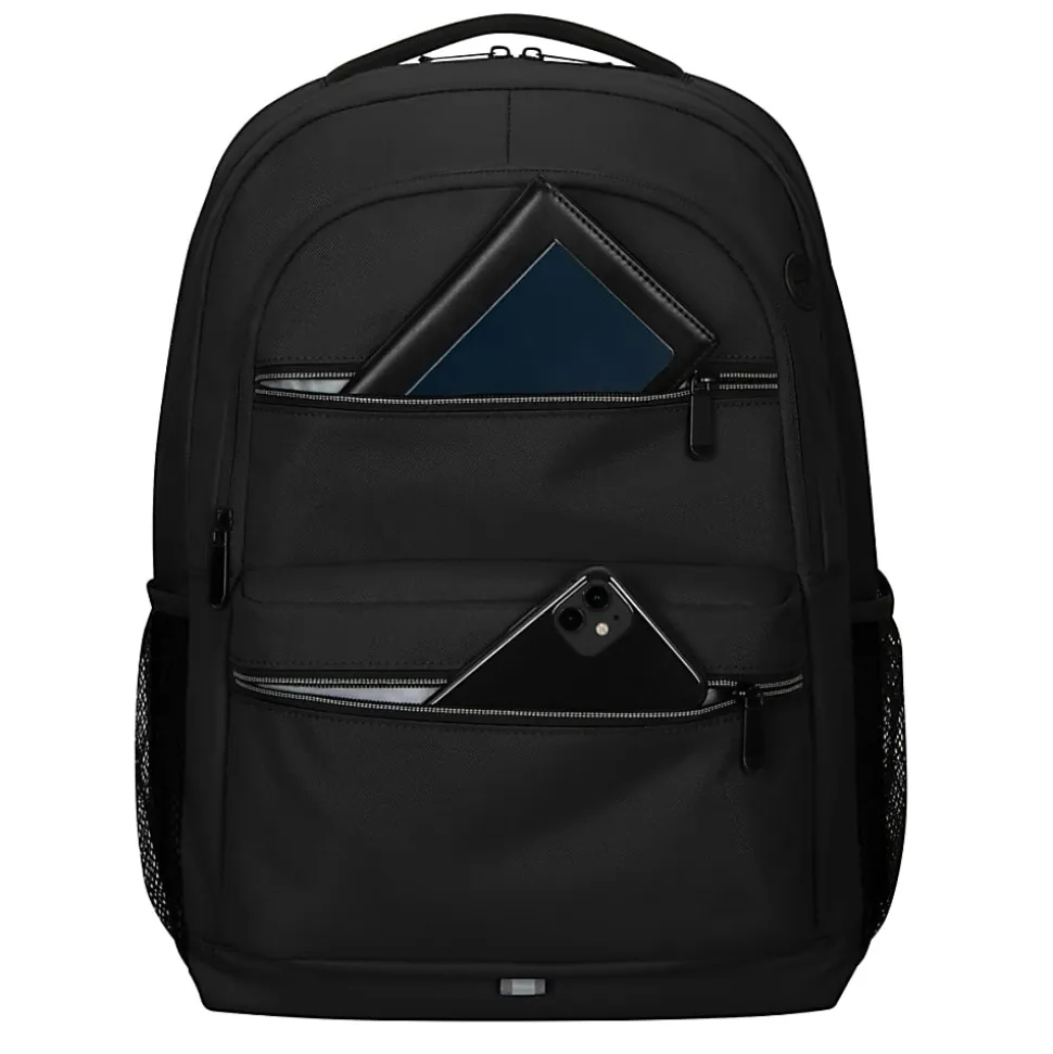 Targus Octave II Backpack With Padded 15 To 16" Laptop Pocket, Black