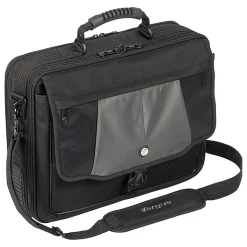 Targus® 17" Platinum Blacktop Deluxe Notebook Case, Black