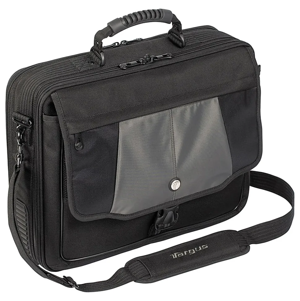 Targus® 17" Platinum Blacktop Deluxe Notebook Case, Black