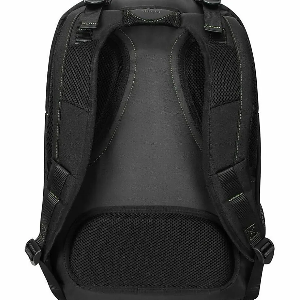 Targus® Spruce™ EcoSmart® Backpack With 17" Laptop Pocket, 41.6% Recycled, Black