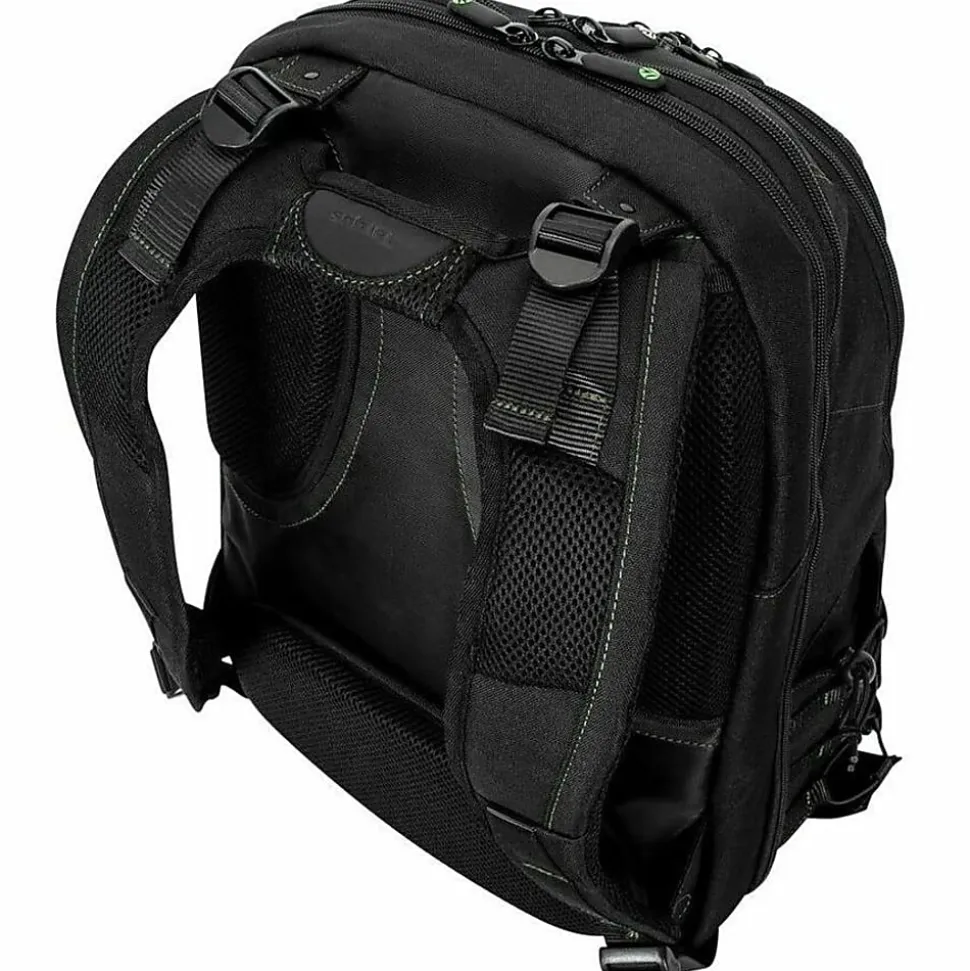 Targus Spruce EcoSmart Notebook Backpack - Bump Resistant, Drop Resistant, Scratch Resistant - Polyester Body - TBB013US