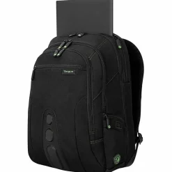 Targus Spruce EcoSmart Notebook Backpack - Bump Resistant, Drop Resistant, Scratch Resistant - Polyester Body - TBB013US