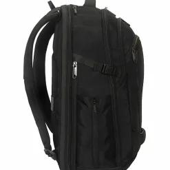 Targus Voyager EXP Travel Backpack With 17" Laptop Pocket, Black
