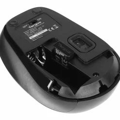 Targus Wireless Optical Mouse, Full Size, Black/Gray, AMW50US