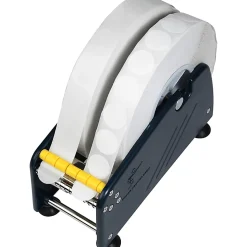 Tatco Adhesive Back Mailing Seals, TCO36200, Round, 1" Diameter, 3" Core, White, 5,000 Per Roll